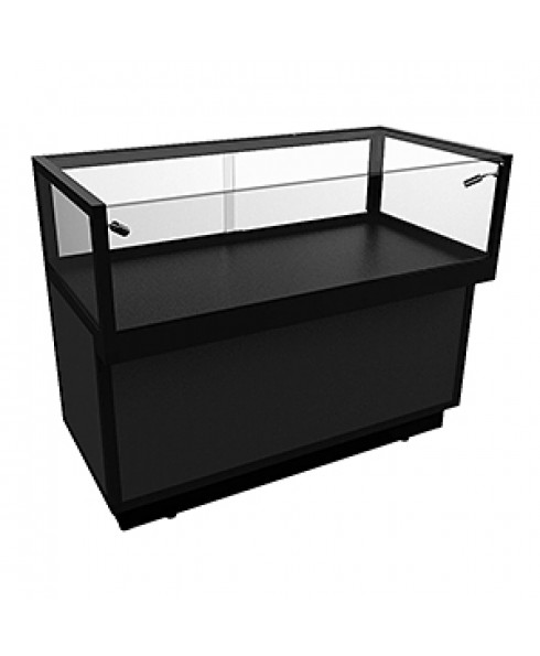 JCDLSD 1200 Black Jewellery Display Counter With Storage by Showfront