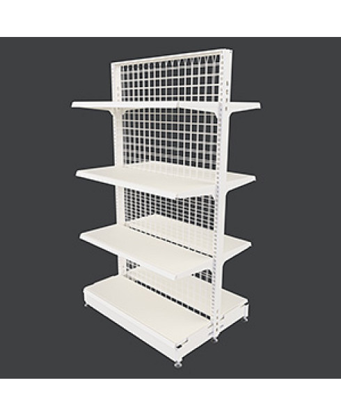 MR25 DM Gondola Double Sided Bay with Mesh Panel Back by Showfront