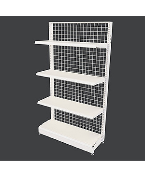 MR25 SM Gondola Single Sided Bay with Mesh Panel Back by Showfront