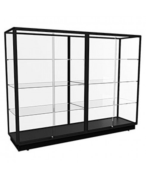 TGL 2400 – Wall Display Cabinet Extra Large – Fully assembled - Black