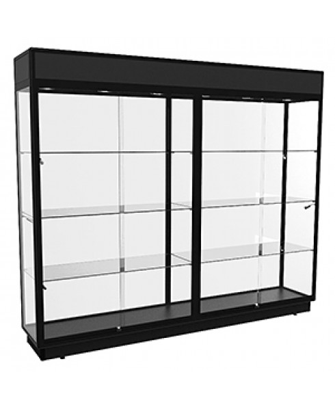 TTF 2400 Black Extra-Large Display Cabinet by Showfront