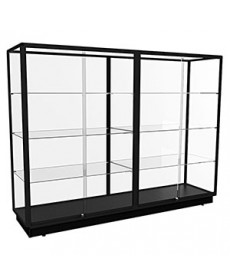 TGL 2400 – Wall Display Cabinet Extra Large – Fully assembled - Black