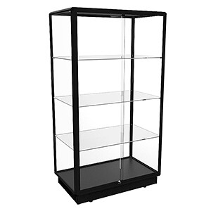 TGL 1000 Glass Display Cabinet – Fully Assembled