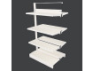 MR25 DN Gondola Double Sided Bay with No Back by Showfront