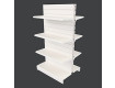 MR25 DS Gondola Double Sided Bay with Slatwall Panel Back by Showfront