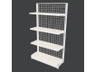 MR25 SM Gondola Single Sided Bay with Mesh Panel Back by Showfront