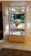 Custom upright display cabinet for collection
