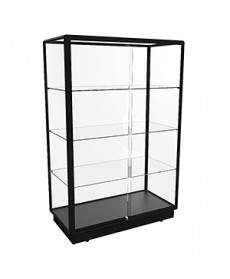 TGL 1200 Black Glass Display Cabinet by Showfront