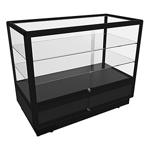 CTGSL 1200 Counter Display Cabinet with Additional Shelves and Storage