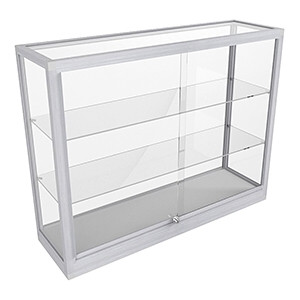 ECTGL 1200 Essentials Glass Counter Display– Fully Assembled
