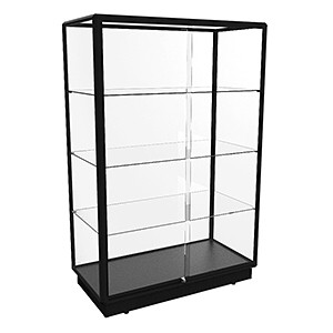 TGL 1200 Glass Display Cabinet - Fully Assembled