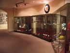 Showfront display cases at the SCG Museum in Sydney